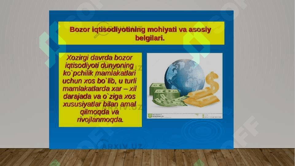 Bozor iqtisodiyoti 3