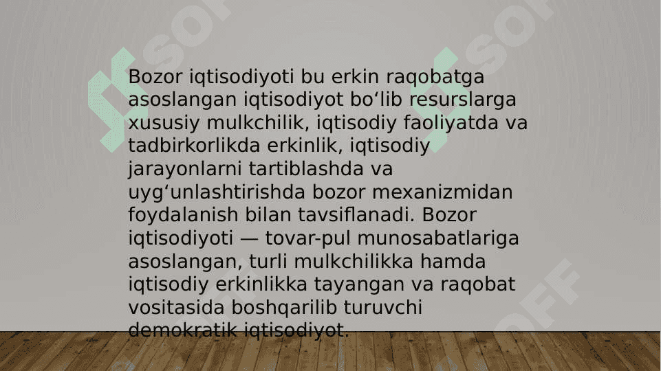 Bozor iqtisodiyoti 4