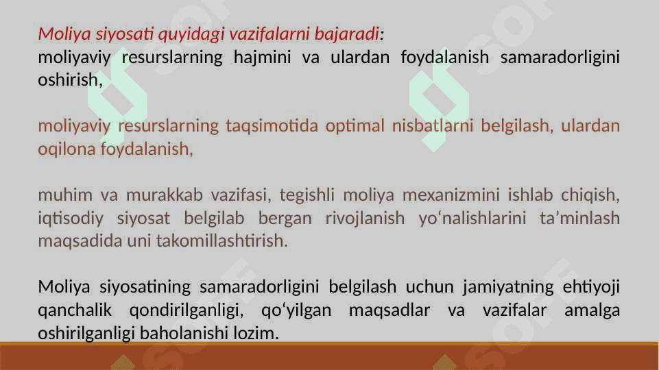 Davlatning  moliyaviy siyosati va uning asosiy yo’nalishlari 8