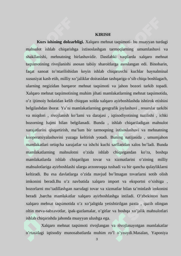 Xalqaro mehnat taqsimoti 3