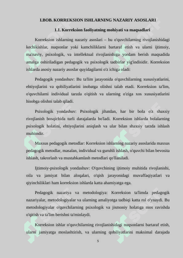 KORREKSION ISHLAR KÕRINISHLARI VA TUSHUNCHALARI 5