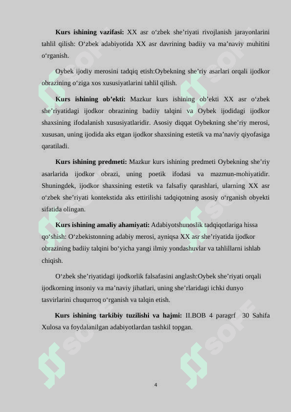 XX ASR OʻZBEK SHEʼRIYATIDA IJODKOR OBRAZI(OYBEK IJODI TIMSOLIDA) 4