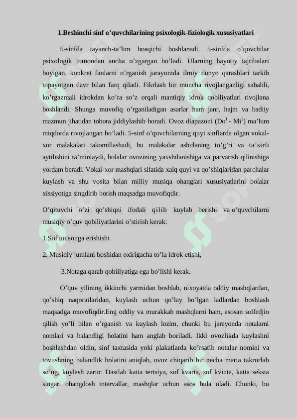 6 SINFLARDA MUSIQA O’QITISHNING MAZMUNI VA METODIKASI 2