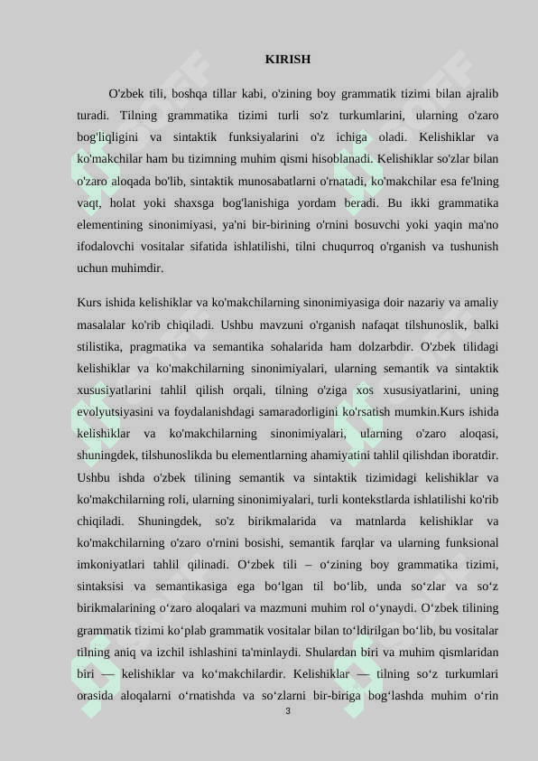 KURS ISHI. KELISHIKLAR VA KO’MAKCHILAR SINONOMIYASI 3