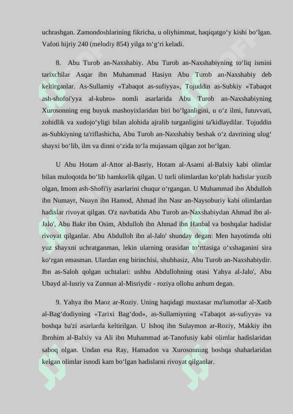 AL-HAKIM AT TERMIZIYNING HAYOT YO’LI 1