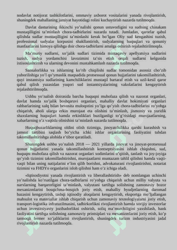 Yangilanayotgan O’zbekiston: milliy tiklanishdan – milliy yuksalish sari 4