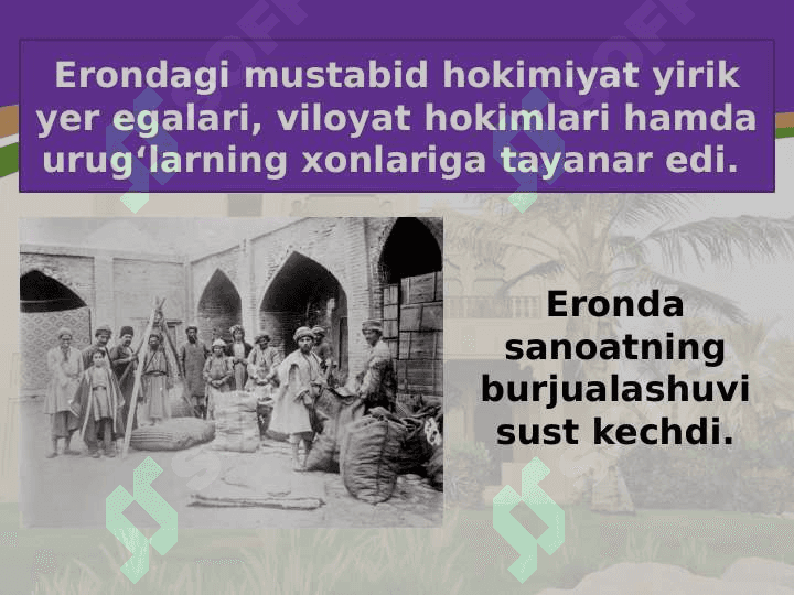 XIX asr oxiri — XX asr boshlarida Eron 3