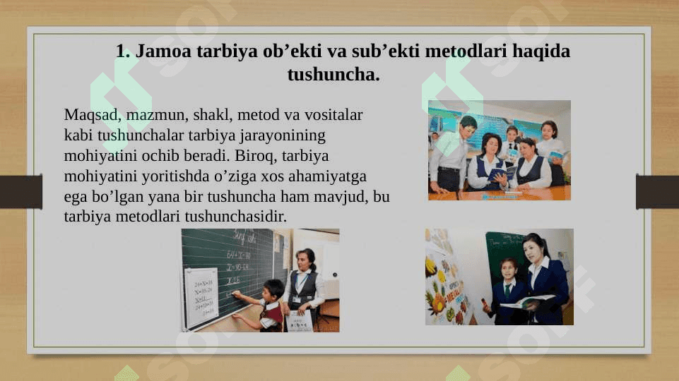 Jamoa tarbiya ob’ekti va sub’ekti sifatida 3