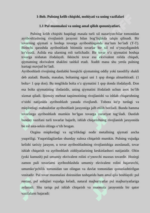 pul taklifi 5