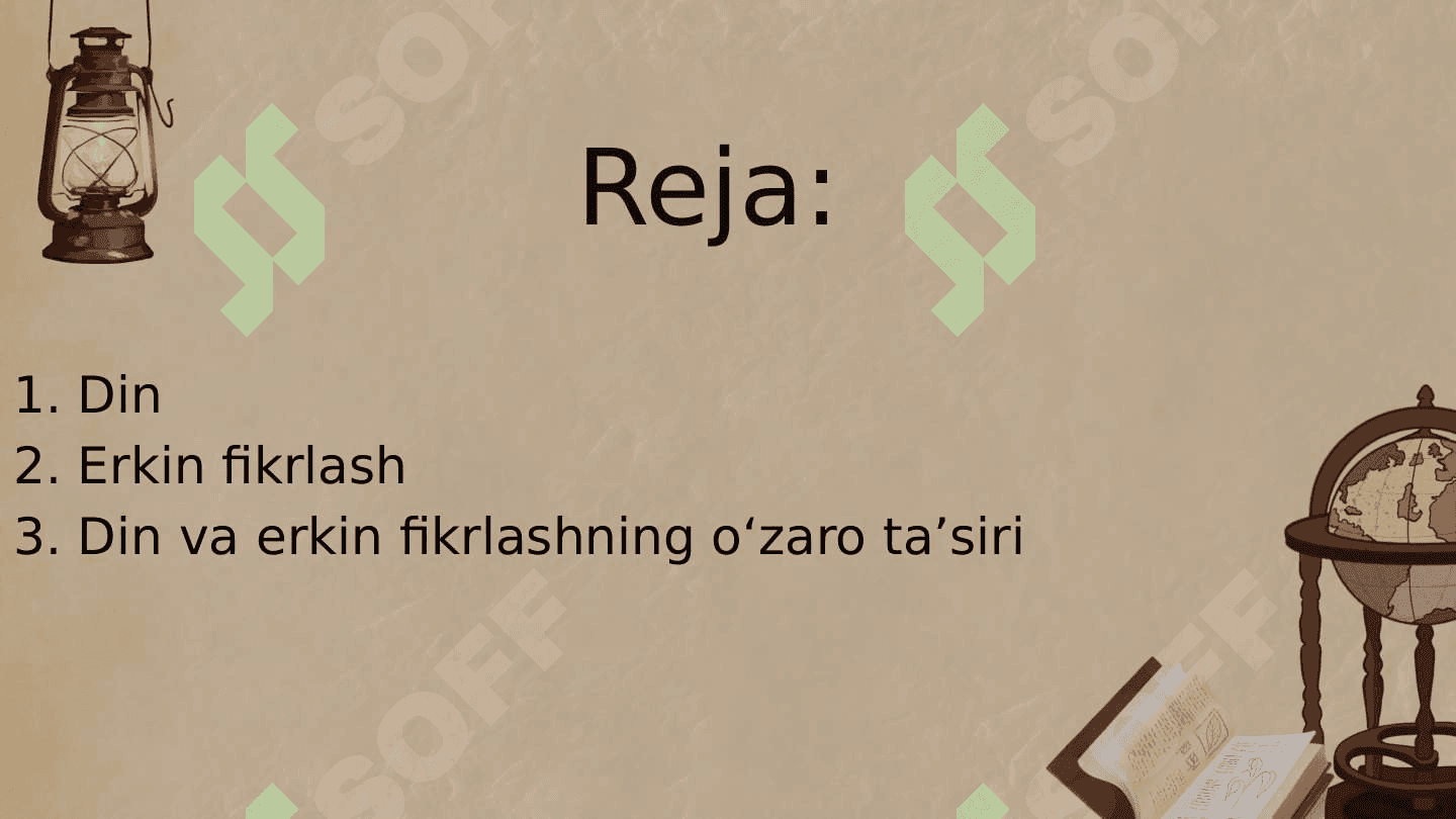 Din hamda hur fikrlilik 2
