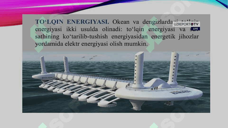Toʻlqin energiyasi 3