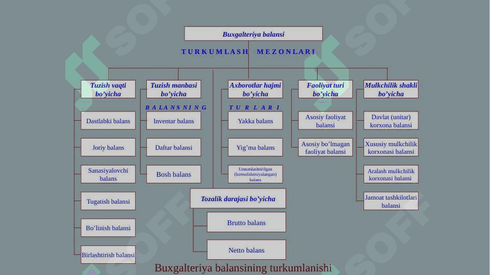 Bugalteriya balansi. Aktivlar va passivlar hisobi 7