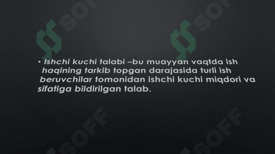 Ishchi kuchi, ishsizlik va bandlik 3