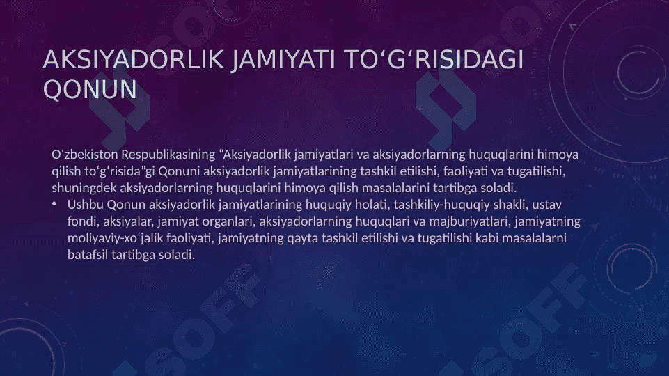 Uztelecom Aksiyadorlik jamiyati faoliyati 3