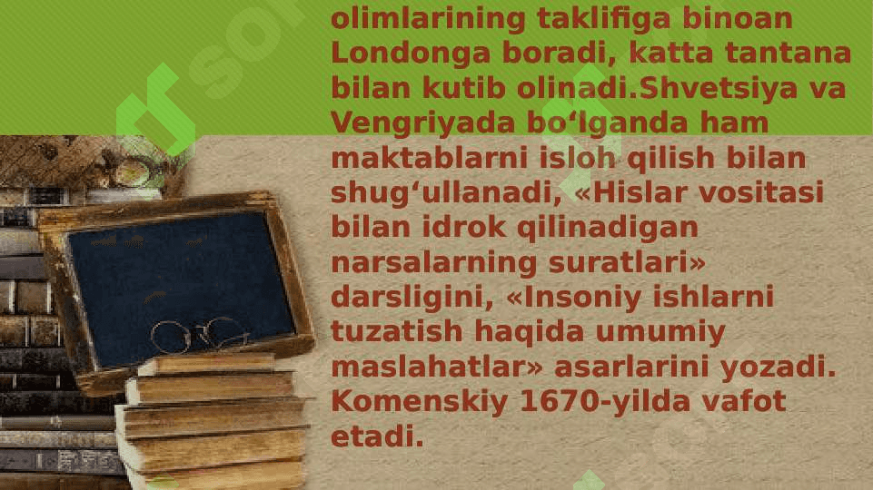 Yan AMOS KOMENSKIYNING DIDAKTIK qarashlari 5