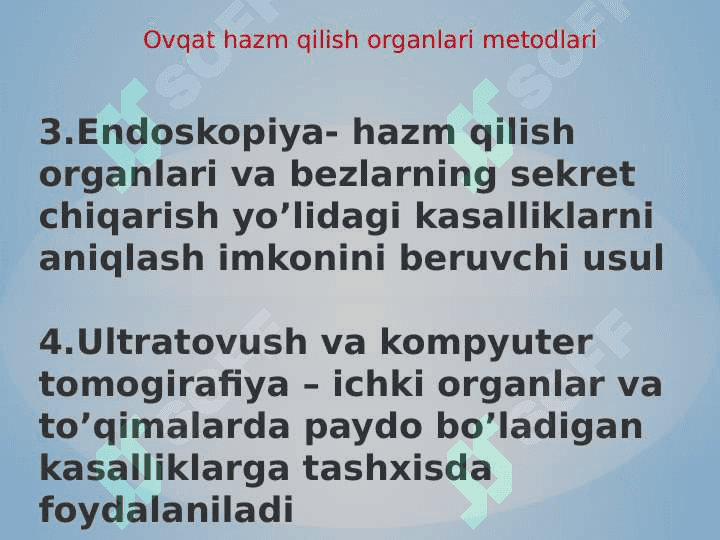 Ovqat hazm qilish sistemasi boshqarilishi 4