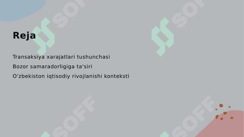 Transaksiya xarajatlari va ularning mohiyati 2