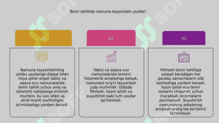 Tabiiy va  oqava  suvlardagi  temirni fotometrik  aniqlash 7