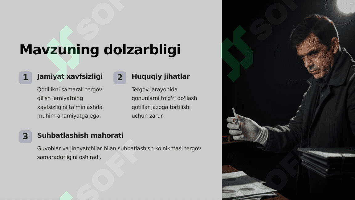 Qotillikni tergov qilish eksperimenti 2
