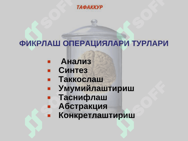 Тафаккур патологияси 4