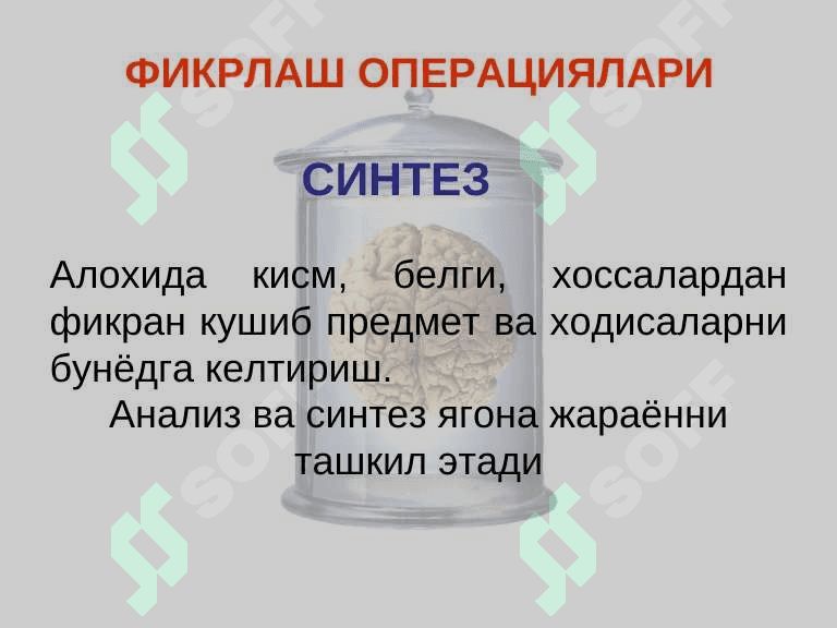 Тафаккур патологияси 6
