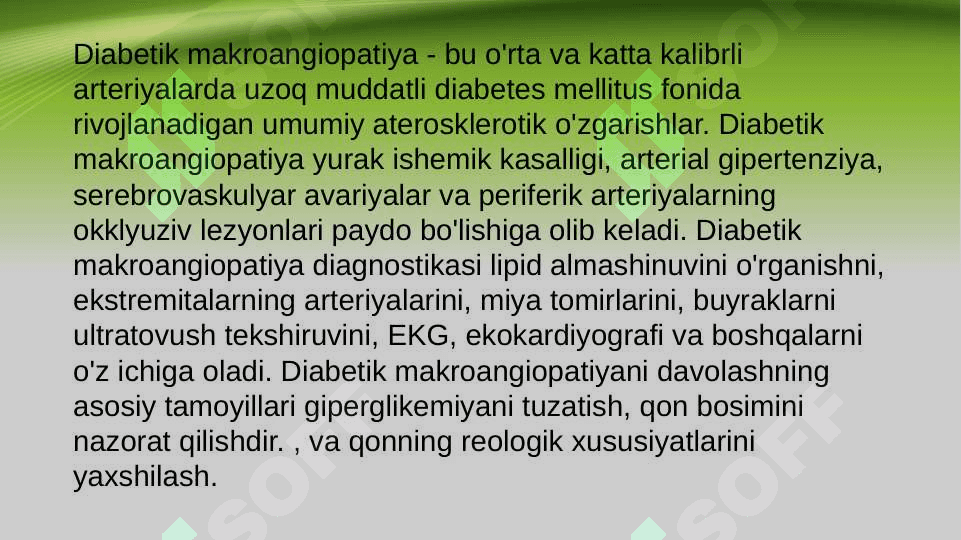 Diabetik makroangiopatiya 3