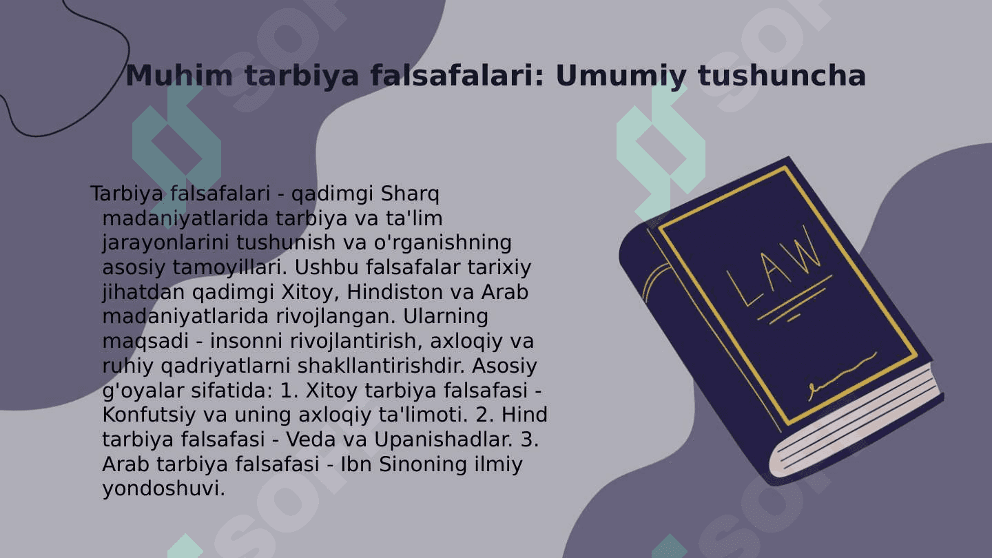 Qadimgi sharqda tarbiyaga oid yozilgan kitoblar 7