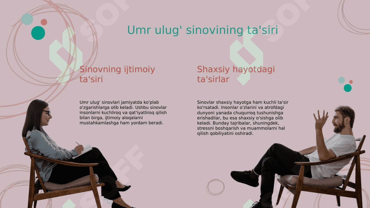 Umr ulug  sinov - imkoniyat 3