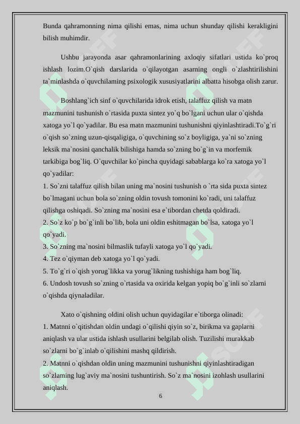 O‘qish darslarida ertak o’tish uslubiyoti 6