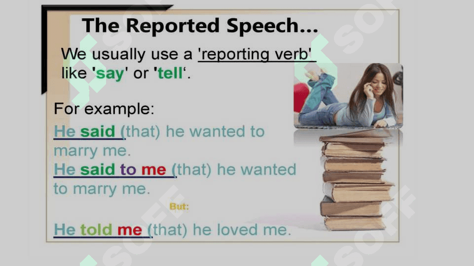 Reported speech 3