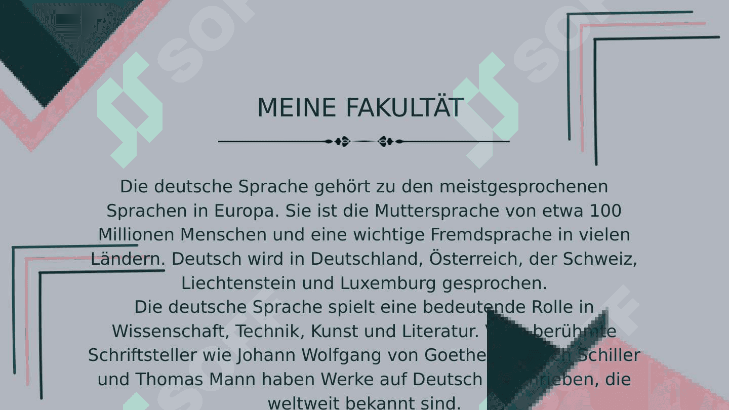 Meine Fakultät 2