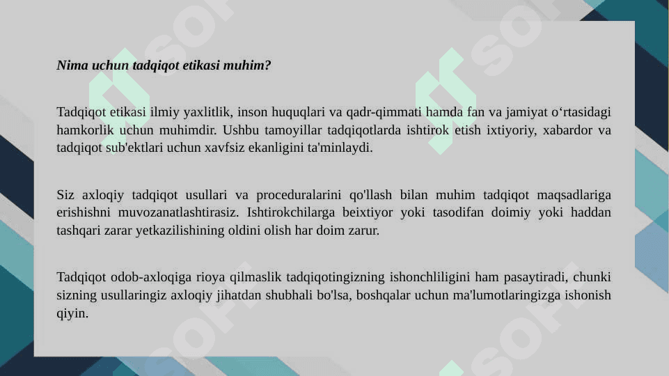 Eksperimental biologiyada ilmiy tadqiqot olib  borishning bioetik muammolari 4