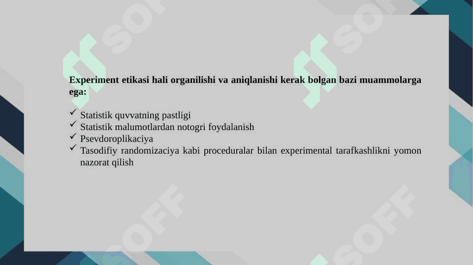 Eksperimental biologiyada ilmiy tadqiqot olib  borishning bioetik muammolari 5