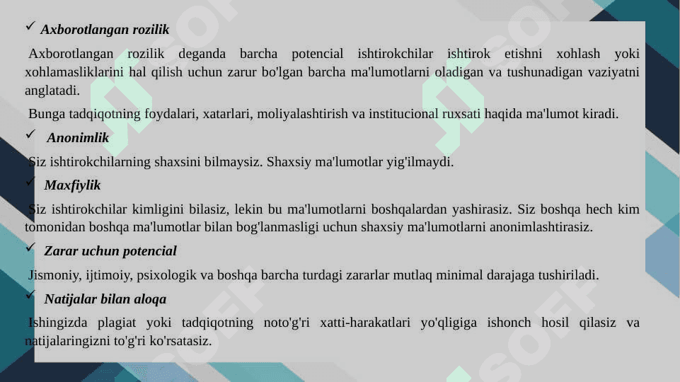 Eksperimental biologiyada ilmiy tadqiqot olib  borishning bioetik muammolari 7