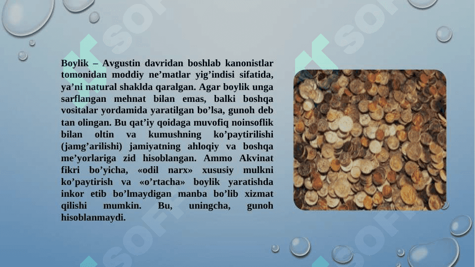 O‘rta asr iqtisodiy tafakkuri 3