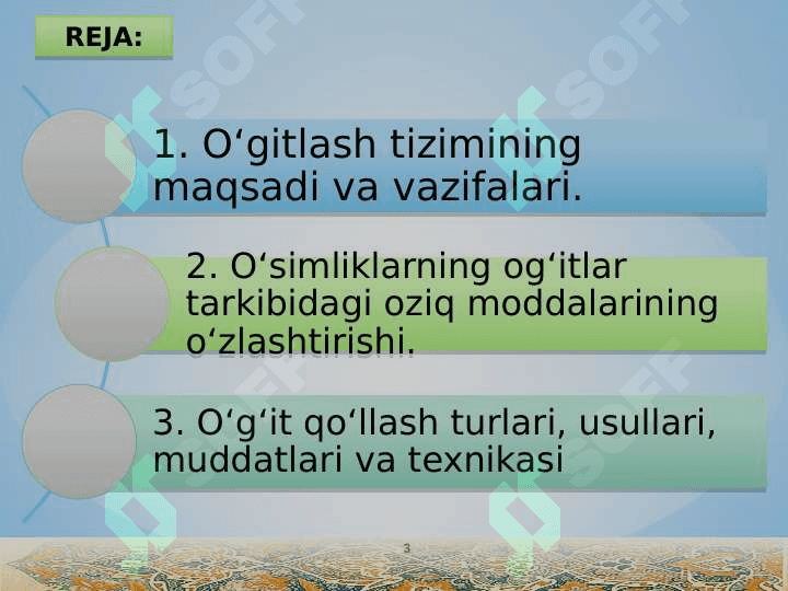 Qishloq xoʻjalik ekinlarini oziqlantirishning usullari 3
