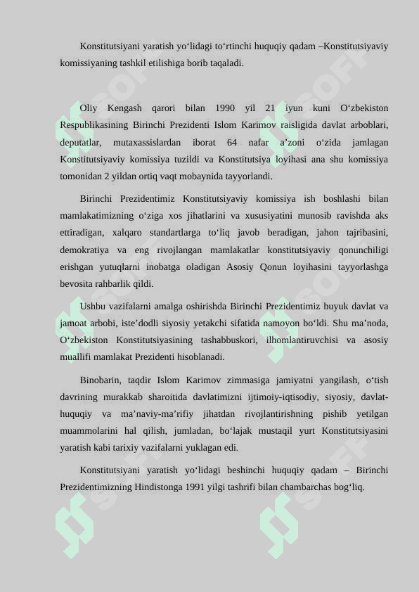 KONSTITUTSIYANI YOZILISH TARIXI HAQIDA 5