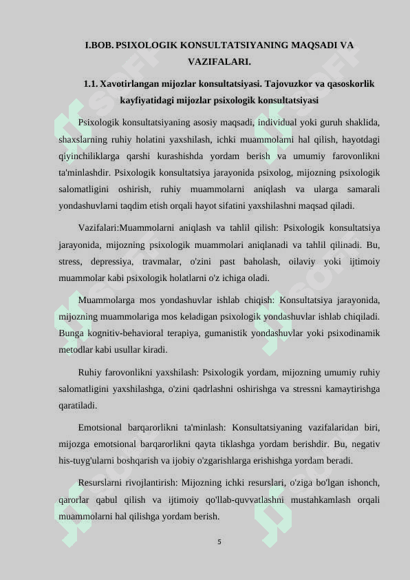 PSIXOLOGIK KONSULTATSIYANING MAXSUS MUAMMOLARI 5