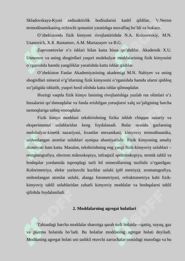 Moddaning agregat holatlari 4