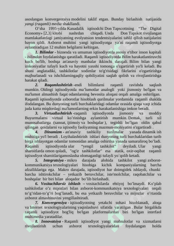Raqamli iqtisodning paydo bo’lishini sabablari va shartlari 4