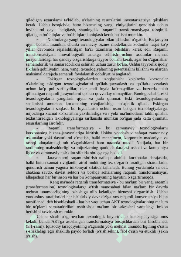 Raqamli transformatsiya 2