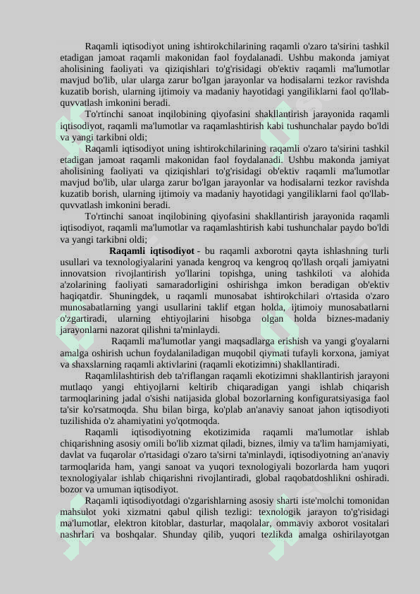 Raqamli iqtisodiyotni infratuzulmasi 3