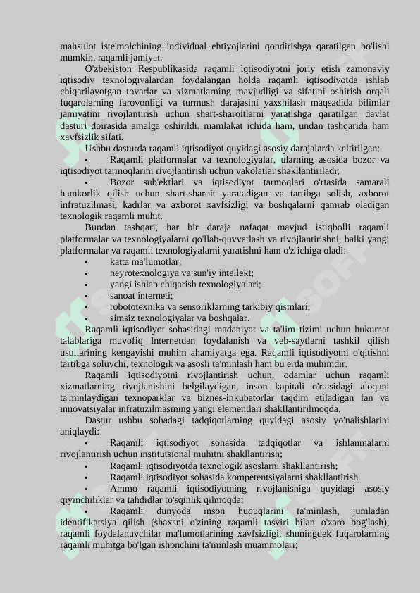 Raqamli iqtisodiyotni infratuzulmasi 4