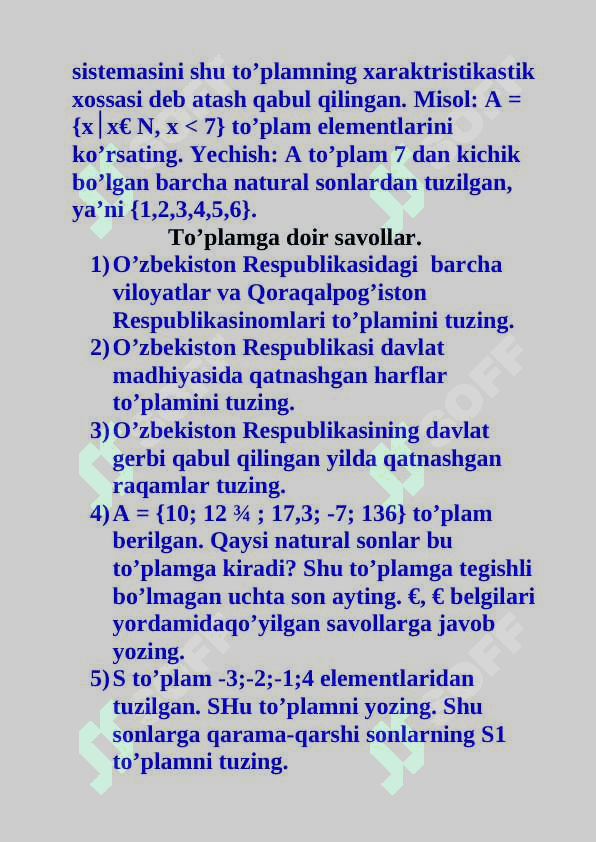 To’plamlar nazariyasi elementlari 3