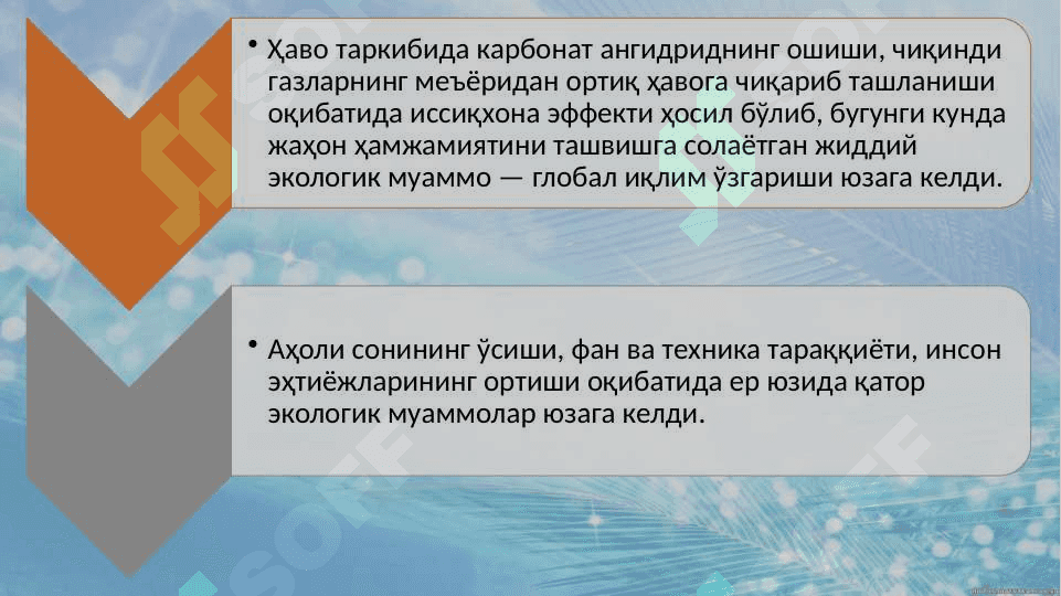 Экологиянинг долзарб муаммолари . Яшил иқтисодиёт.pptx 3