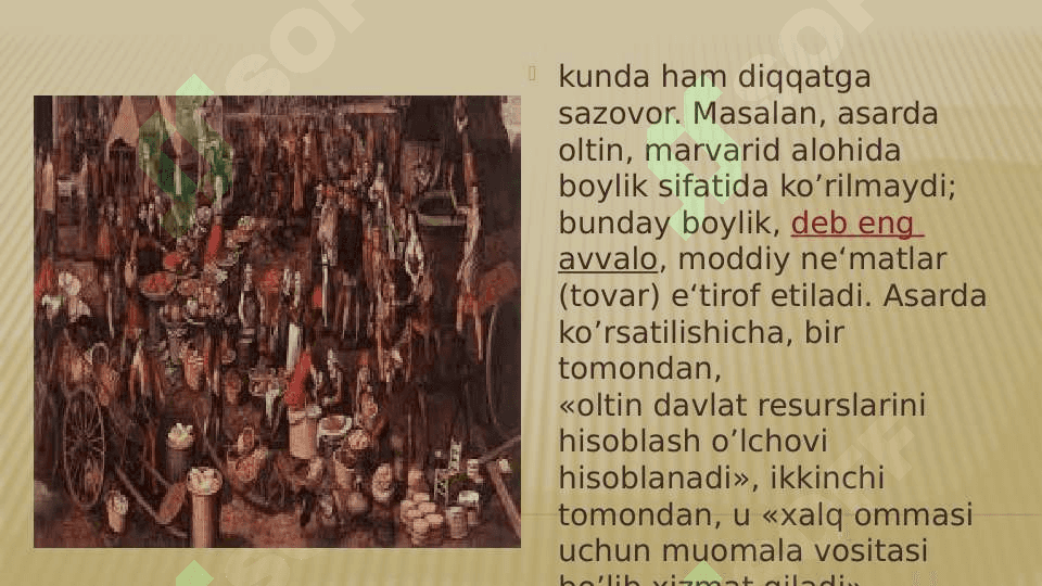 Qadimgi Xitoy iqtisodiy g’oyalari 7