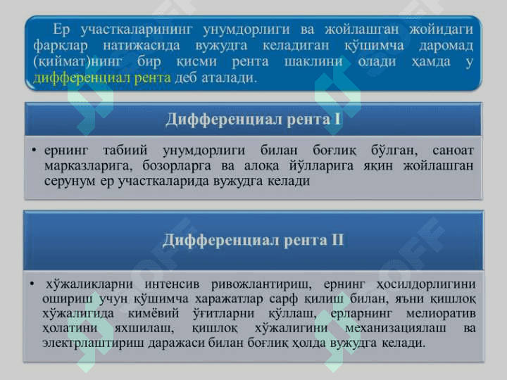 АГРАР МУНОСАБАТЛАР ВА АГРОБИЗНЕС 6