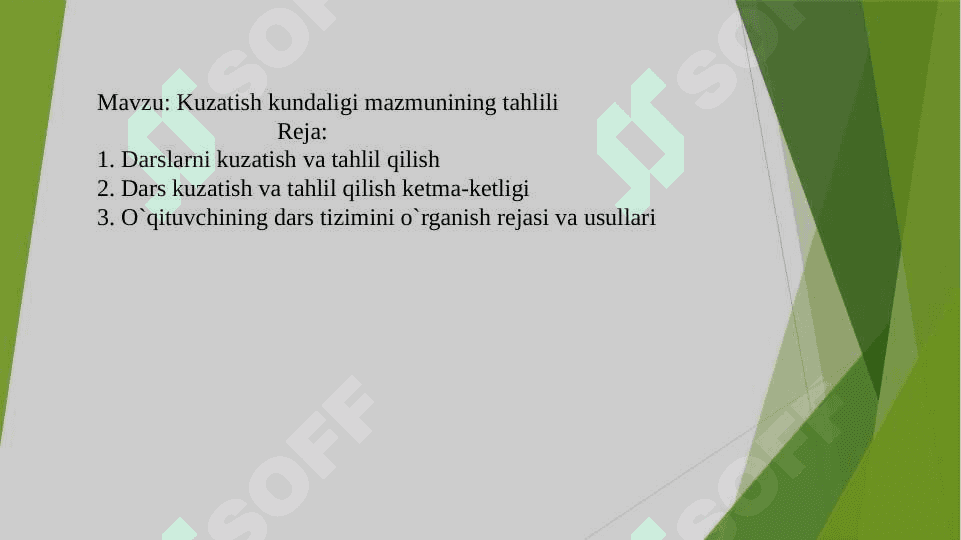 Kuzatish kundaligi mazmunining tahlili 2