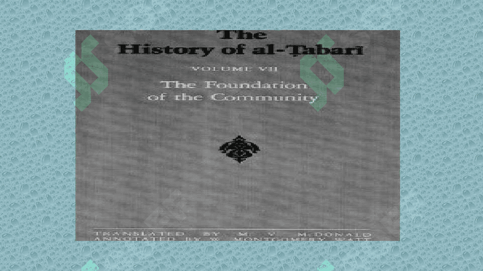 Tabariyning ” Ar-rusul-al-muluk” asari tahlili 3