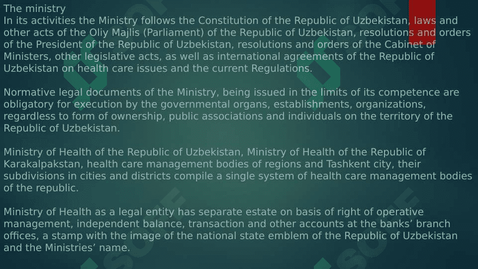 Public Health Service in Uzbekistan 4
